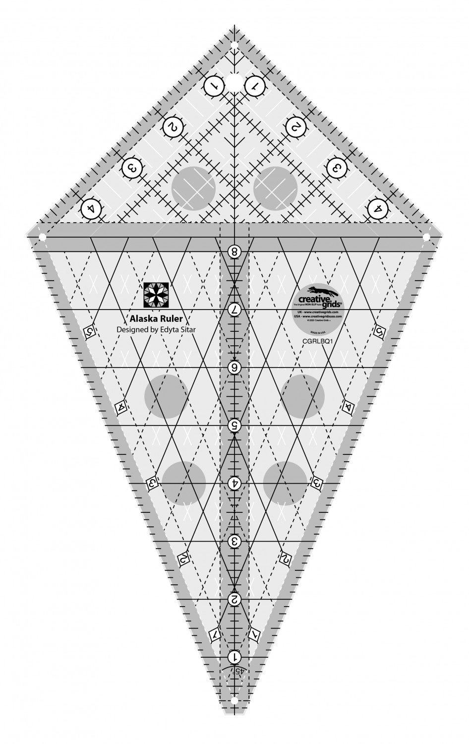 Creative Grids Alaska Ruler