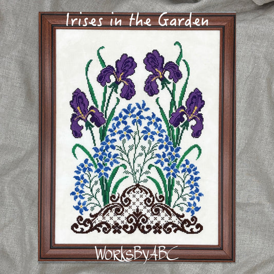 Preorder Irises in the Garden