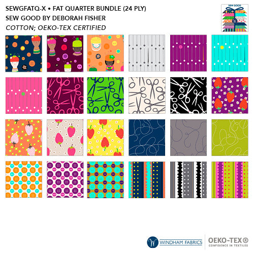 Sew Good Fat Quarter Bundle