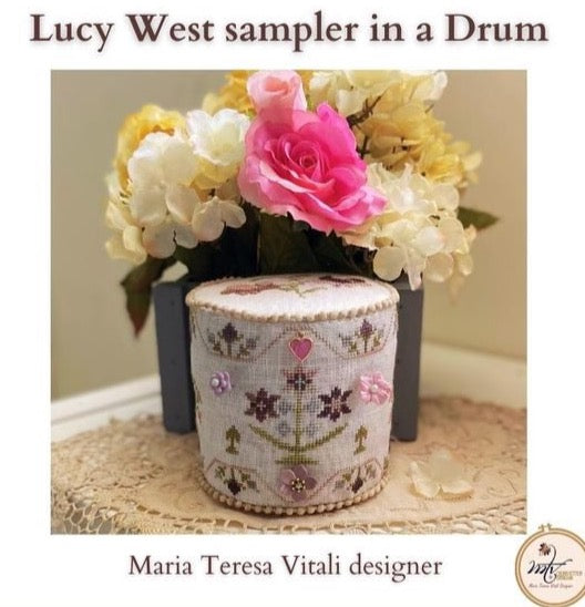 Lucy West Sampler in a Drum