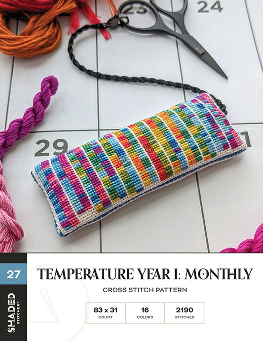 Temperature Year I: Monthly