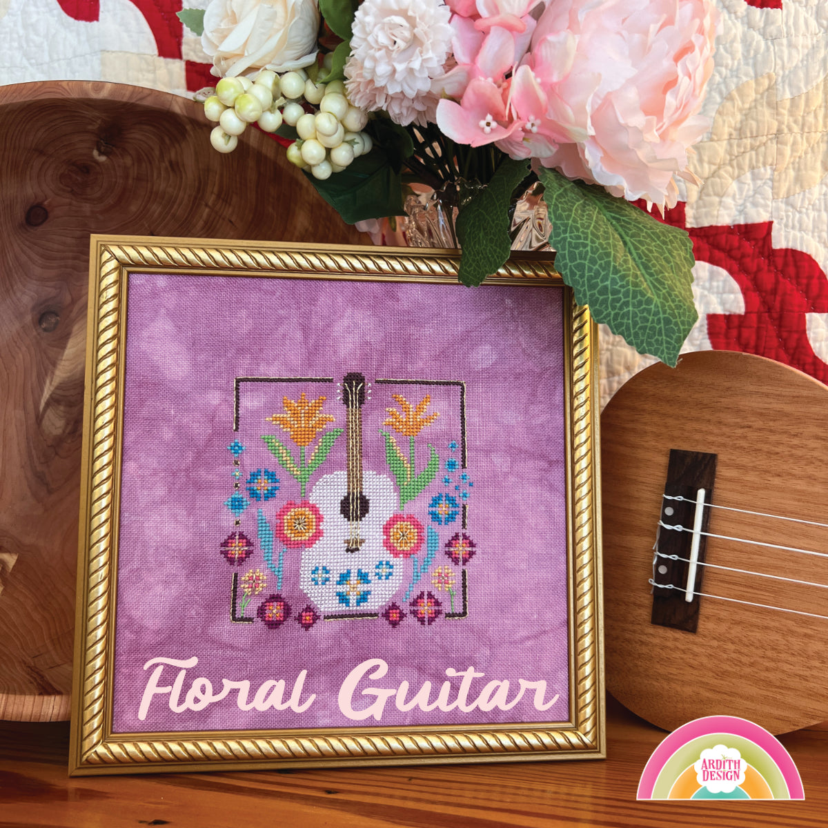 Floral Guitar