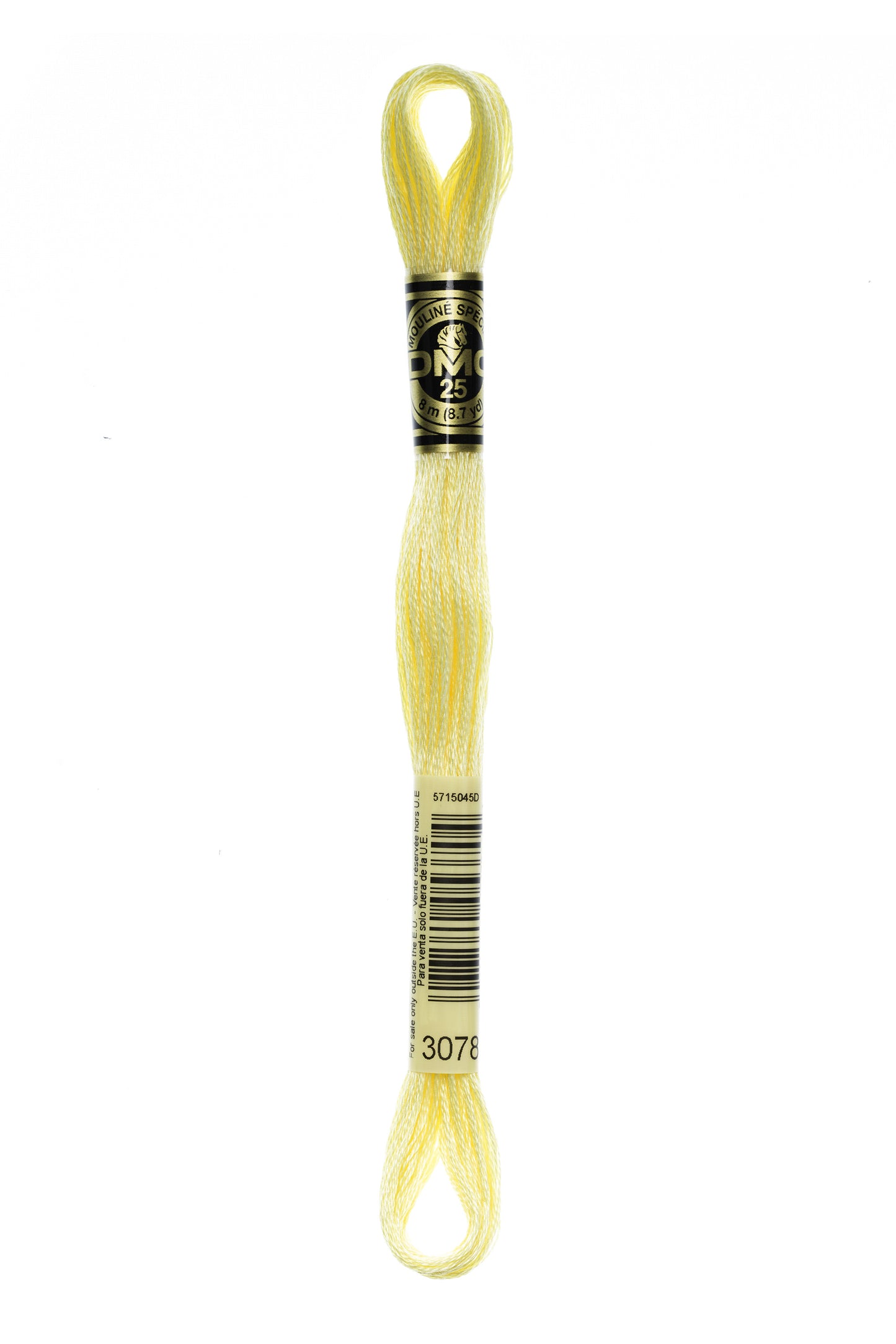 DMC 3078 Light Golden Yellow