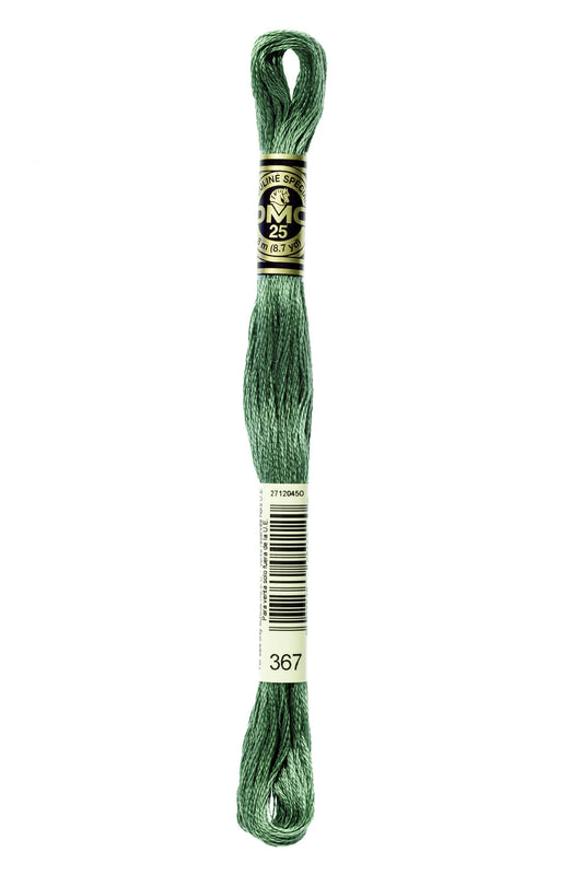 DMC 367 Dark Pistachio Green