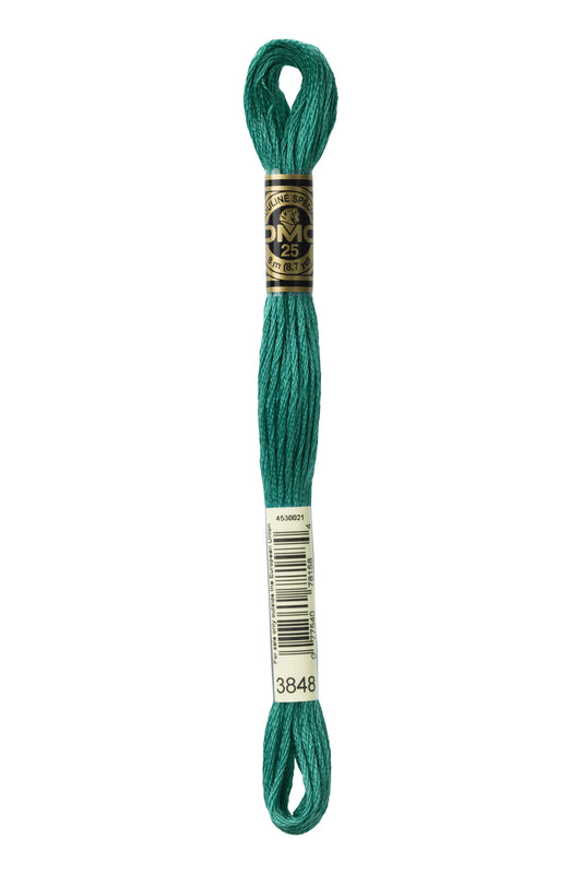 DMC 3848 Medium Teal Green