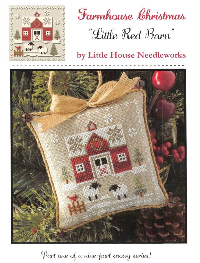 Little Red Barn | Farmhouse Christmas Series