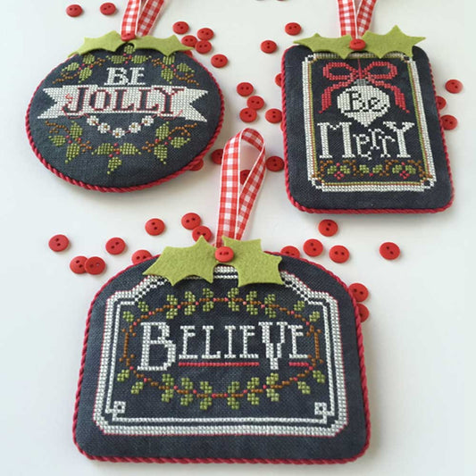 Chalkboard Ornaments Part One