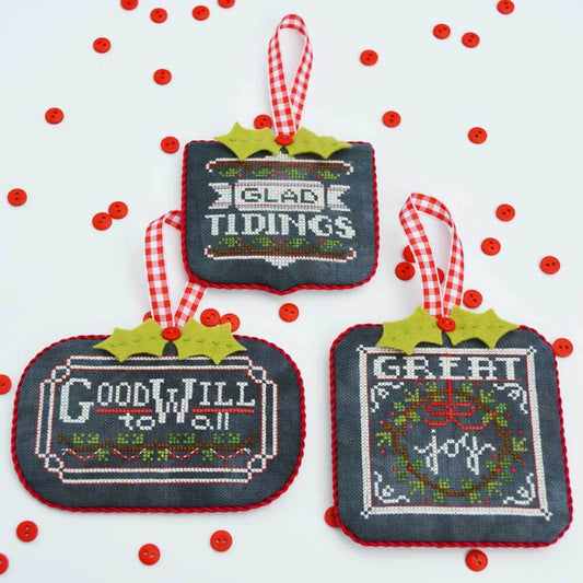 Chalkboard Ornaments Part Two